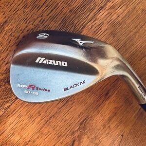 Mizuno MP R Series Black Nickel Wedge 60 Deg 60.09 Stiff RH Project X 6.0 Shaft